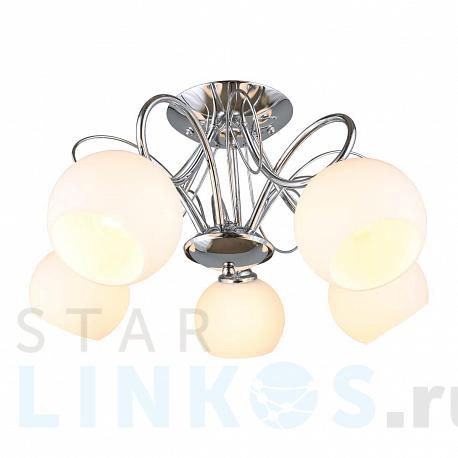 Купить Потолочная люстра Omnilux Bellano OML-24707-05 за 6 970 руб. в Туле фото 2 Купить с доставкой Потолочная люстра Omnilux Bellano OML-24707-05 в Туле фото 2