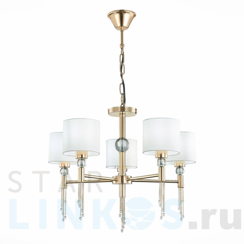 Купить Подвесная люстра Evoluce Primma SLE105153-05 за 17 680 руб. в Туле Купить с доставкой Подвесная люстра Evoluce Primma SLE105153-05 в Туле