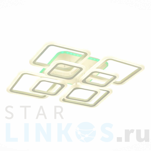 Купить Потолочная светодиодная люстра Evoluce Qutro SLE200452-08RGB за 14 070 руб. в Туле Купить с доставкой Потолочная светодиодная люстра Evoluce Qutro SLE200452-08RGB в Туле