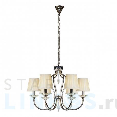 Купить Подвесная люстра iLamp Charm P2508-6 Nic за 44 190 руб. в Туле фото 2 Купить с доставкой Подвесная люстра iLamp Charm P2508-6 Nic в Туле фото 2