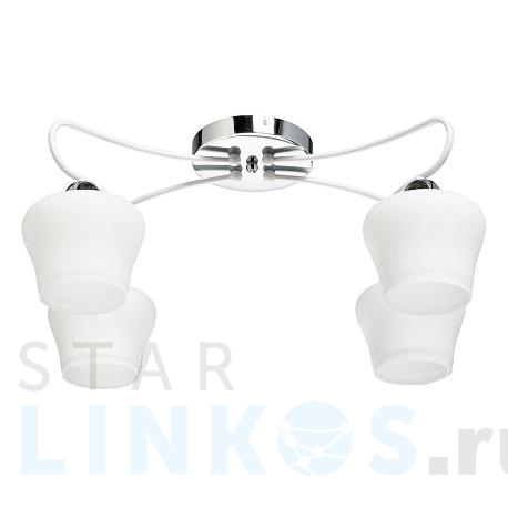 Купить Потолочная люстра De Markt City Альфа 324017704 за 6 960 руб. в Туле фото 2 Купить с доставкой Потолочная люстра De Markt City Альфа 324017704 в Туле фото 2