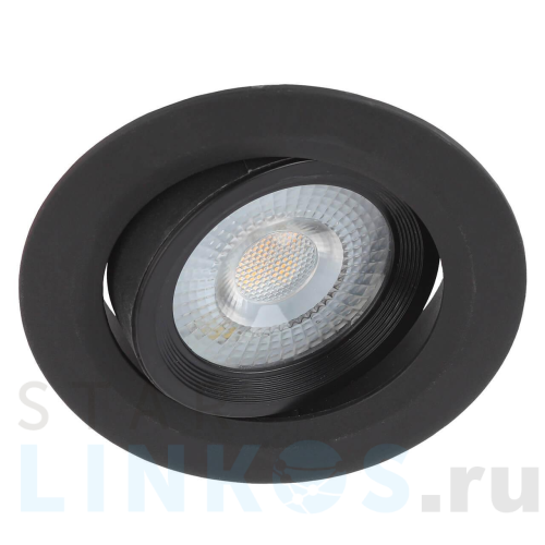 Купить с доставкой Встраиваемый светильник ЭРА KL LED 22A-5 4K BK Б0039687 в Туле