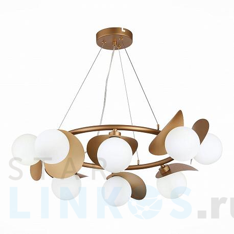 Купить Подвесная люстра Evoluce Bolzano SLE220503-08 за 20 390 руб. в Туле фото 2 Купить с доставкой Подвесная люстра Evoluce Bolzano SLE220503-08 в Туле фото 2
