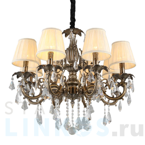 Купить с доставкой Подвесная люстра Omnilux Catanzaro OML-30813-08 в Туле