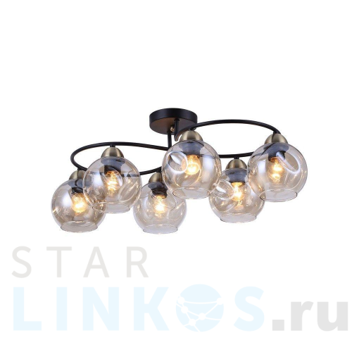 Купить Потолочная люстра Omnilux Carini OML-95007-06 за 12 440 руб. в Туле Купить с доставкой Потолочная люстра Omnilux Carini OML-95007-06 в Туле