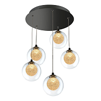 Купить Подвесная светодиодная люстра iLedex Oblivion C4457-5R CR в Туле