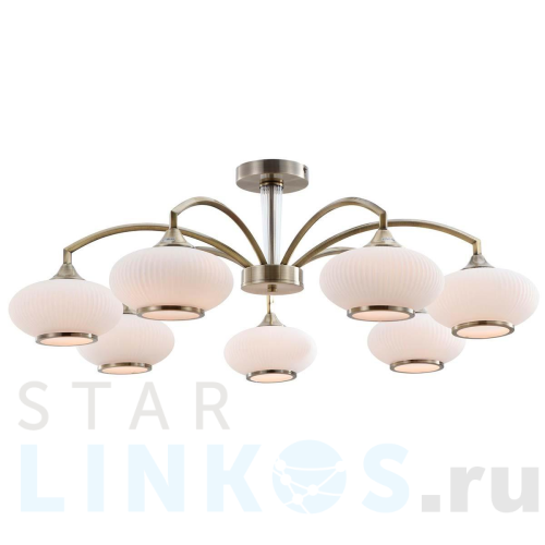 Купить Потолочная люстра Rivoli Avarice 2077-307 Б0055609 за 19 307 руб. в Туле Купить с доставкой Потолочная люстра Rivoli Avarice 2077-307 Б0055609 в Туле