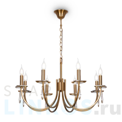 Купить с доставкой Подвесная люстра Freya Forte FR1006PL-08G в Туле