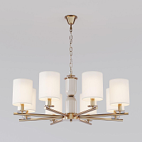 Купить Подвесная люстра Eurosvet Caprera 60146/8 латунь в Туле