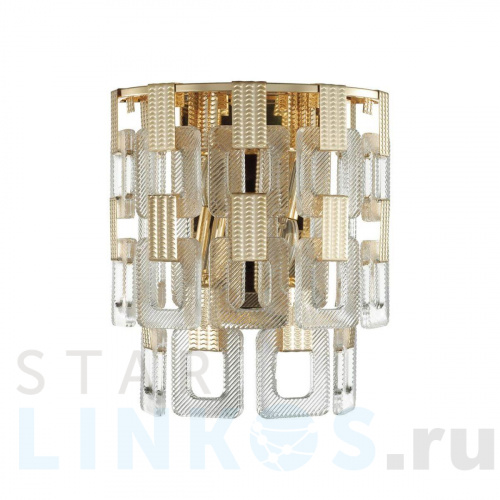 Купить с доставкой Настенный светильник Odeon Light Hall Buckle 4989/2W в Туле