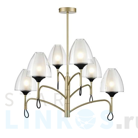 Купить Подвесная люстра Vele Luce Oro VL5654P16 за 29 500 руб. в Туле фото 2 Купить с доставкой Подвесная люстра Vele Luce Oro VL5654P16 в Туле фото 2