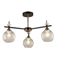 Купить Потолочная люстра IMEX MD.4892-3-S COFFEE+FGD в Туле