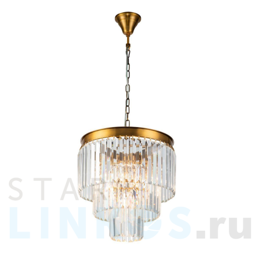 Купить Подвесная люстра iLamp Triumph 7383/6P BR за 48 890 руб. в Туле Купить с доставкой Подвесная люстра iLamp Triumph 7383/6P BR в Туле