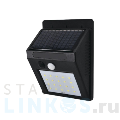 Купить с доставкой Архитектурный настенный светодиодный светильник Duwi Solar LED на солнеч. бат. с датчиком движ. 25012 8 в Туле