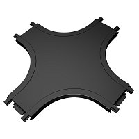 Купить Соединитель X-образный для магнитного шинопровода IMEX UT25 IL.0007.3004 BK в Туле