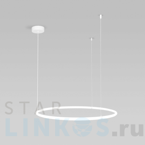 Купить Подвесной светодиодный светильник Eurosvet 90285/1 белый за 32 200 руб. в Туле Купить с доставкой Подвесной светодиодный светильник Eurosvet 90285/1 белый в Туле