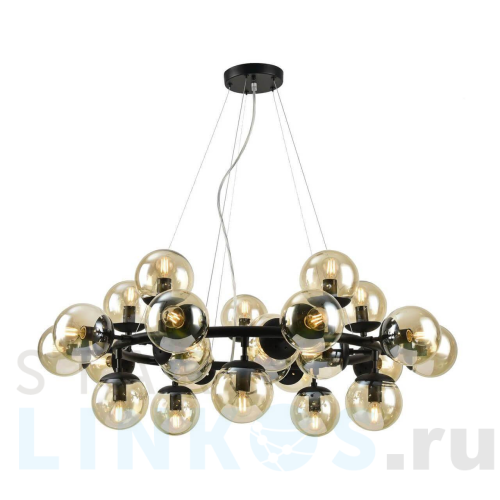 Купить Подвесная люстра Arte Lamp A1664SP-25BK за 48 490 руб. в Туле Купить с доставкой Подвесная люстра Arte Lamp A1664SP-25BK в Туле