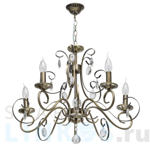 Купить с доставкой Подвесная люстра De Markt City Аврора 371016105 в Туле