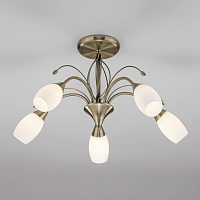 Купить Потолочная люстра Eurosvet 30280/5 античная бронза в Туле