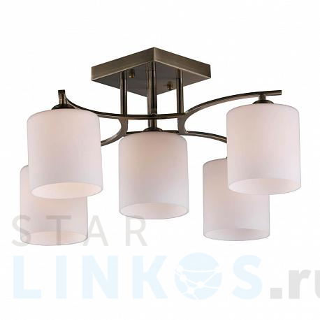 Купить Потолочная люстра Omnilux Pisticci OML-55317-05 за 8 390 руб. в Туле фото 2 Купить с доставкой Потолочная люстра Omnilux Pisticci OML-55317-05 в Туле фото 2