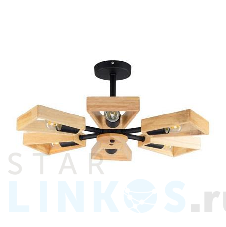 Купить Потолочная люстра Eurosvet Klark 70056/6 черный за 10 400 руб. в Туле фото 2 Купить с доставкой Потолочная люстра Eurosvet Klark 70056/6 черный в Туле фото 2