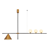 Купить Подвесная люстра Indigo Breve 11031/4R Brass V000027 в Туле