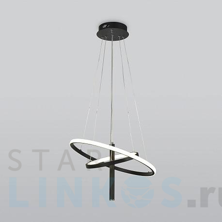 Купить Подвесной светодиодный светильник Eurosvet Stroke 90270/1 черный за 17 900 руб. в Туле фото 2 Купить с доставкой Подвесной светодиодный светильник Eurosvet Stroke 90270/1 черный в Туле фото 2