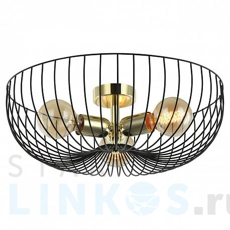 Купить Потолочная люстра Lussole Loft Brooks GRLSP-8251 за 10 684 руб. в Туле фото 2 Купить с доставкой Потолочная люстра Lussole Loft Brooks GRLSP-8251 в Туле фото 2
