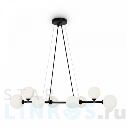 Купить Подвесной светильник Freya Globos FR5222PL-08B1 за 26 990 руб. в Туле Купить с доставкой Подвесной светильник Freya Globos FR5222PL-08B1 в Туле