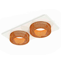 Купить Комплект встраиваемого светильника Ambrella light Techno Spot XC7635024 SWH/CF белый песок/кофе (C7635, N7195) в Туле