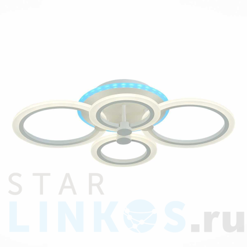 Купить Потолочная светодиодная люстра Evoluce Cerina SLE500552-04RGB за 7 660 руб. в Туле Купить с доставкой Потолочная светодиодная люстра Evoluce Cerina SLE500552-04RGB в Туле