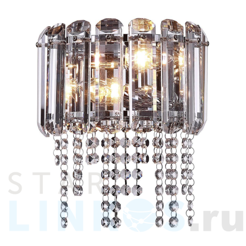 Купить Настенный светильник Maytoni Hail MOD097WL-02CH за 9 390 руб. в Туле Купить с доставкой Настенный светильник Maytoni Hail MOD097WL-02CH в Туле