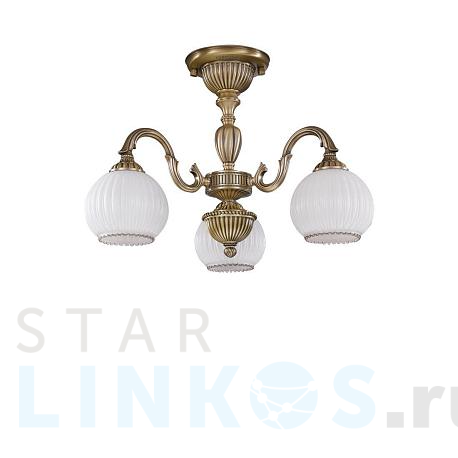 Купить Потолочная люстра Reccagni Angelo PL.9220/3 за 59 906 руб. в Туле фото 2 Купить с доставкой Потолочная люстра Reccagni Angelo PL.9220/3 в Туле фото 2
