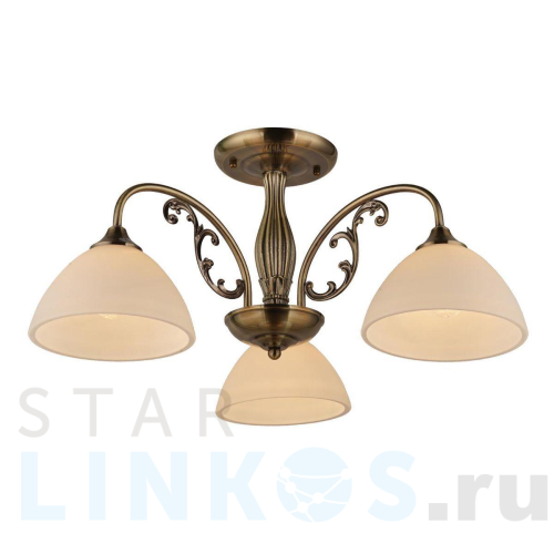 Купить Потолочная люстра IMEX KL.3037-3-S AB за 5 709 руб. в Туле Купить с доставкой Потолочная люстра IMEX KL.3037-3-S AB в Туле