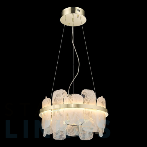 Купить Подвесная светодиодная люстра Wertmark NELLY WE158.12.303 за 53 090 руб. в Туле Купить с доставкой Подвесная светодиодная люстра Wertmark NELLY WE158.12.303 в Туле