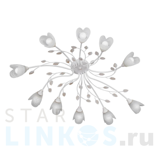 Купить с доставкой Потолочная люстра Vitaluce V3930-0/10PL в Туле