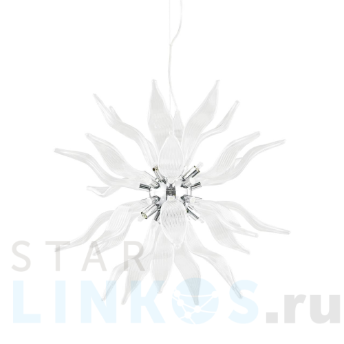 Купить с доставкой Подвесной светильник Ideal Lux Leaves SP8 Bianco 111957 в Туле