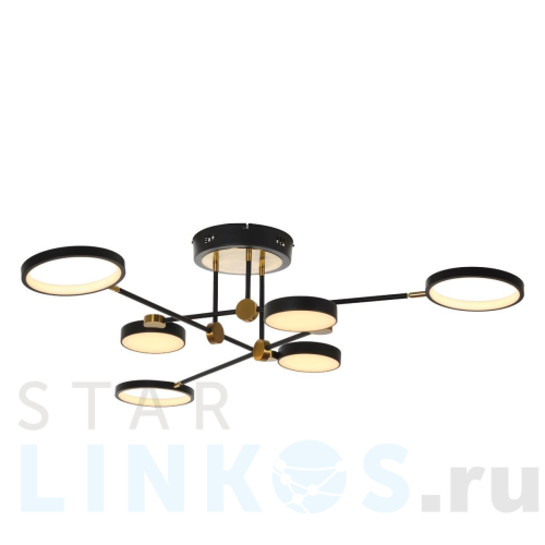 Купить с доставкой Потолочная светодиодная люстра MyFar Mandy MR1230-6CL в Туле