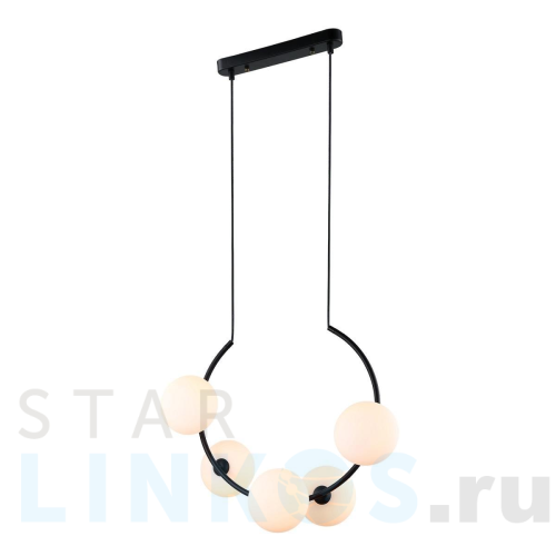 Купить Подвесная люстра Gerhort G31111/5BK WT за 10 340 руб. в Туле Купить с доставкой Подвесная люстра Gerhort G31111/5BK WT в Туле