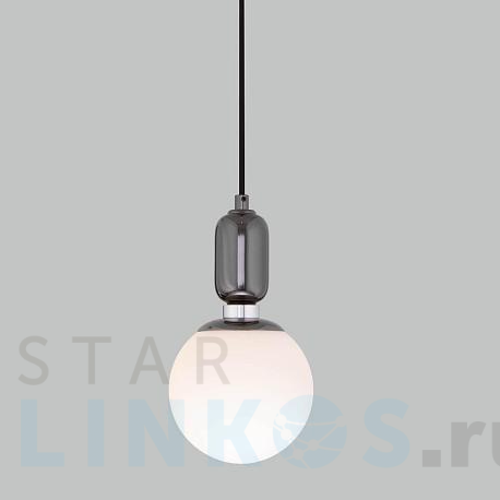 Купить Подвесной светильник Eurosvet Bubble 50151/1 черный жемчуг за 4 320 руб. в Туле фото 2 Купить с доставкой Подвесной светильник Eurosvet Bubble 50151/1 черный жемчуг в Туле фото 2