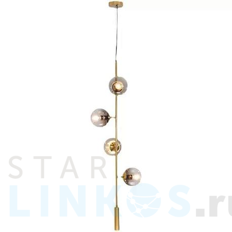 Купить Подвесная люстра iLamp Artis 8149P/4A BR-SM за 12 990 руб. в Туле фото 2 Купить с доставкой Подвесная люстра iLamp Artis 8149P/4A BR-SM в Туле фото 2