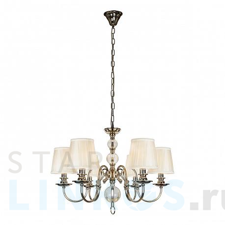 Купить Подвесная люстра iLamp Armonia P2510-6 Nic за 62 490 руб. в Туле фото 2 Купить с доставкой Подвесная люстра iLamp Armonia P2510-6 Nic в Туле фото 2