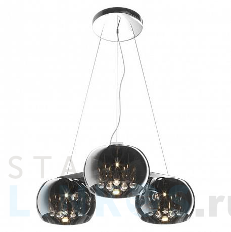 Купить Подвесная люстра Zumaline Crystal P0076-03R-F4FZ за 57 840 руб. в Туле фото 2 Купить с доставкой Подвесная люстра Zumaline Crystal P0076-03R-F4FZ в Туле фото 2