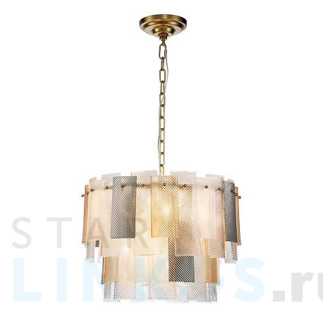 Купить Подвесная люстра Indigo Neve 12014/11P Brass V000061 за 43 900 руб. в Туле фото 2 Купить с доставкой Подвесная люстра Indigo Neve 12014/11P Brass V000061 в Туле фото 2