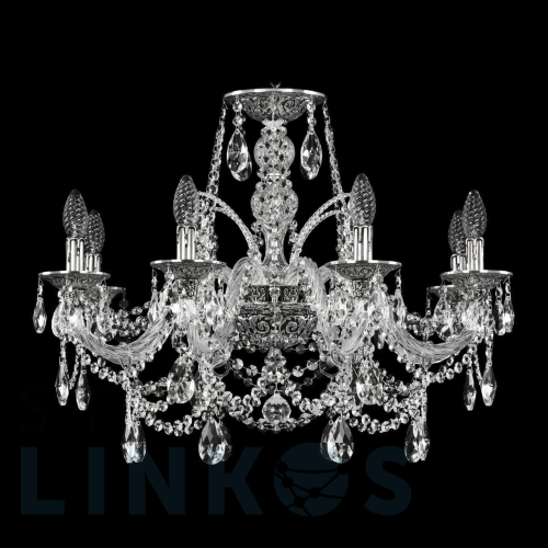 Купить с доставкой Подвесная люстра Bohemia Ivele 16111/8/240 NB в Туле