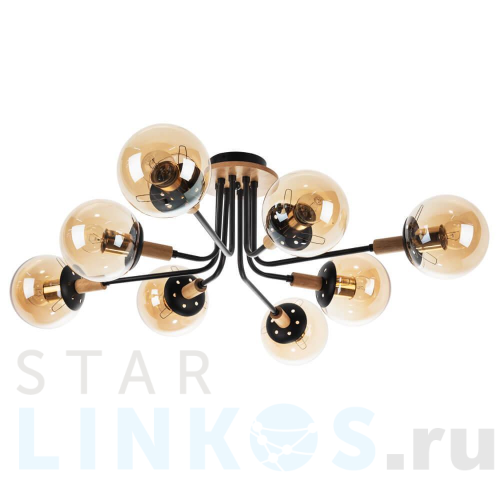 Купить Потолочная люстра Arte Lamp Oxford A2716PL-8BK за 10 590 руб. в Туле Купить с доставкой Потолочная люстра Arte Lamp Oxford A2716PL-8BK в Туле