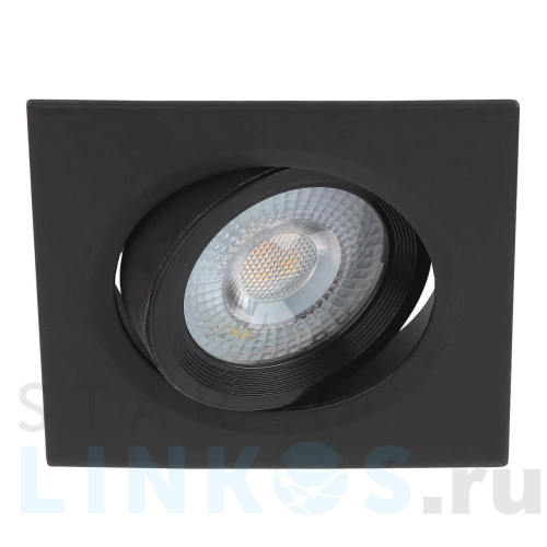 Купить с доставкой Встраиваемый светильник ЭРА KL LED 21A-5 4K BK Б0039688 в Туле