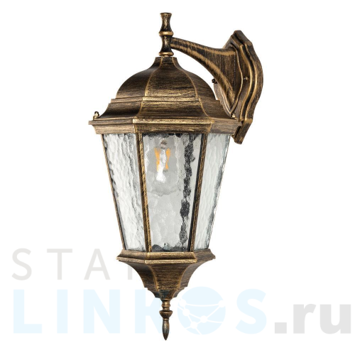 Купить с доставкой Уличный настенный светильник Arte Lamp Genova A1204AL-1BN в Туле