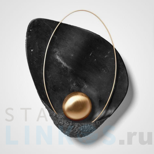 Купить Настенный светодиодный светильник Imperium Loft Clam 179695-22 за 19 110 руб. в Туле Купить с доставкой Настенный светодиодный светильник Imperium Loft Clam 179695-22 в Туле