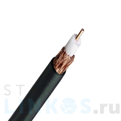 Купить Кабель коаксиальный RG-6SAT-703B CADENA черный за 25.50 руб. в Туле Купить с доставкой Кабель коаксиальный RG-6SAT-703B CADENA черный в Туле